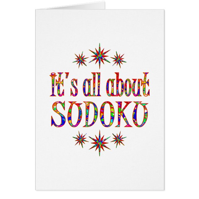 SUDOKU (Voorkant)