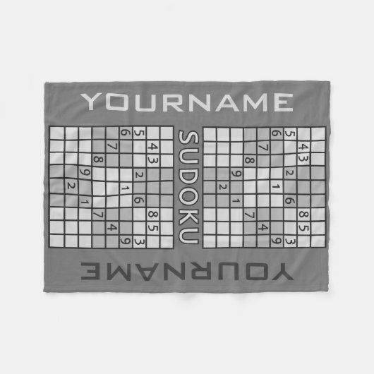 SUDOKU aangepaste dekens (Voorkant (Horizontaal))