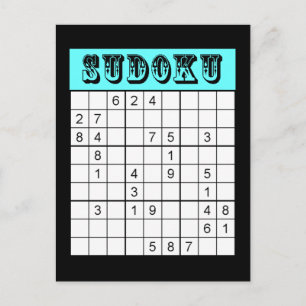 Sudoku Briefkaart