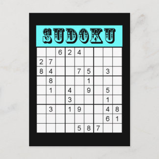 Sudoku Briefkaart