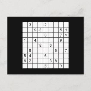 SuDoku Briefkaart