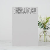 SUDOKU briefpapier (Staand voorkant)