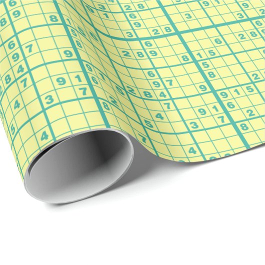 Sudoku Cadeaupapier (Rol Hoek)