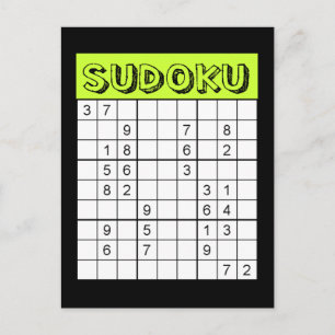 Sudoku Card Briefkaart