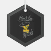 Sudoku Chick #4 Glas Ornament (Voorkant)