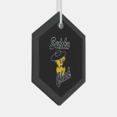 Sudoku Chick #4 Glas Ornament (Voorkant Rechts)