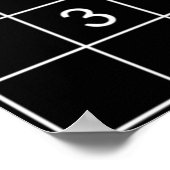Sudoku Game Poster (Hoek)