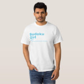 Sudoku Girl - Sudoku T-shirt (Voorkant volledig)