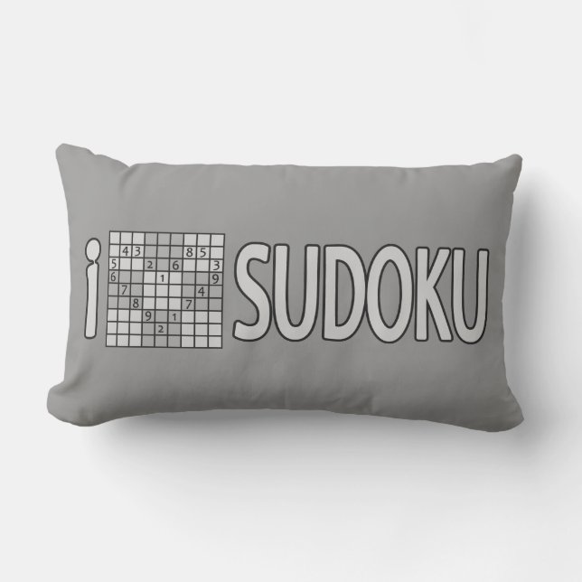 SUDOKU gooit kussen (Voorkant)