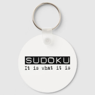Sudoku het is sleutelhanger