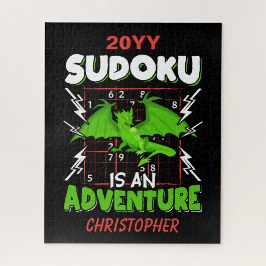 Sudoku is een Avontuur Puzzel Liefhebber (Verticaal)
