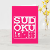 Sudoku is voor vierkanten kaart (Gele Bloem)