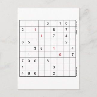 Sudoku Kaart 11-10
