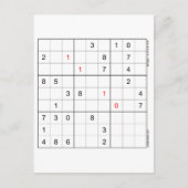Sudoku Kaart 11-10 (Voorkant)