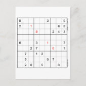 Sudoku Kaart 18-10 (Voorkant)