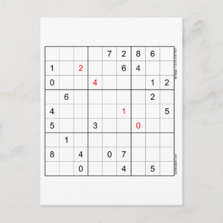 Sudoku Kaart 24-10