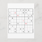 Sudoku Kaart 24-10 (Voorkant)