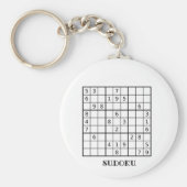 SUDOKU KEYRING SLEUTELHANGER (Voorkant)
