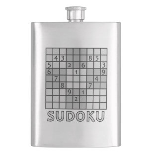 SUDOKU-kolf Heupfles