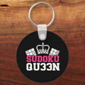 Sudoku koningin sleutelhanger (Voorkant)