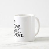 Sudoku Lovers Cup of Choice: Sip Solve Smile Repea Koffiemok (Voorkant rechts)