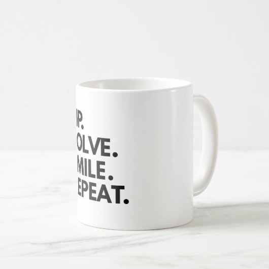 Sudoku Lovers Cup of Choice: Sip Solve Smile Repea Koffiemok (Voorkant rechts)