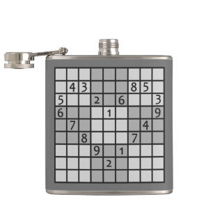 SUDOKU-maatkolf Heupfles