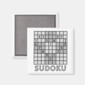 SUDOKU magneet (Voorkant / Achterkant)