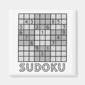 SUDOKU magneet (Voorkant)