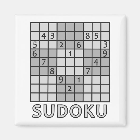 SUDOKU magneet (Voorkant)