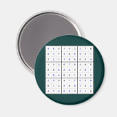 sudoku magneet (Voorkant / Achterkant)