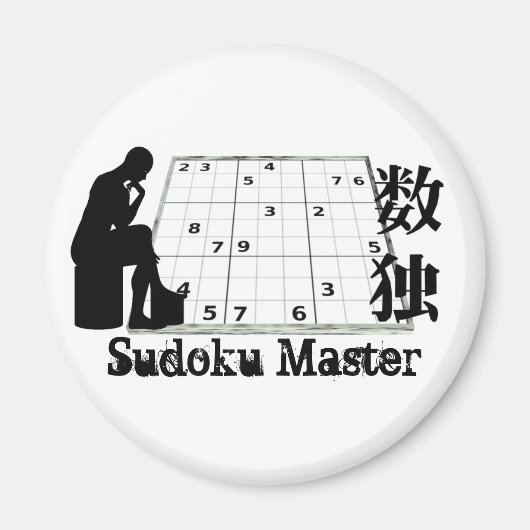Sudoku Master Magneet (Voorkant)