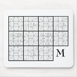 Sudoku Monogram Muismat