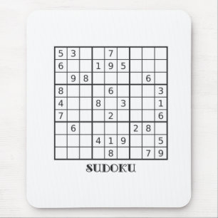 SUDOKU MOUSE MAT MUISMAT