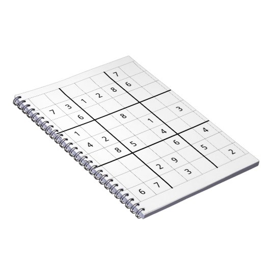 Sudoku Notebook Notitieboek (Rechterzijde)
