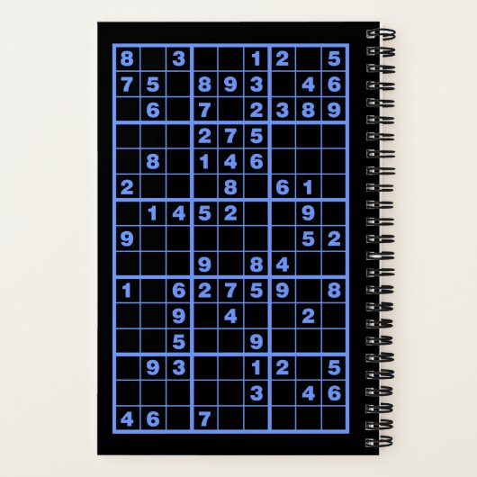 Sudoku Notitieboek (Achterkant)