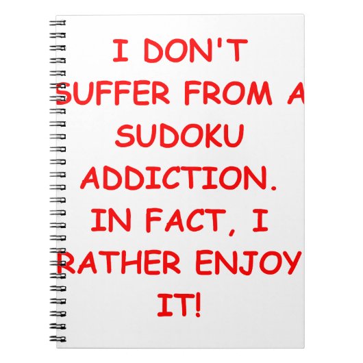 SUDOKU NOTITIEBOEK (Voorkant)