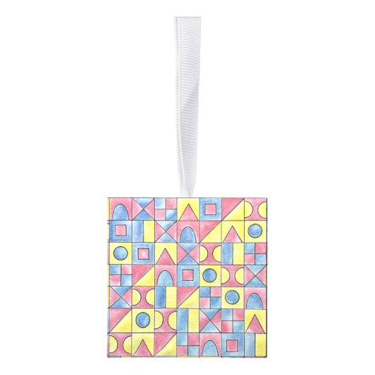 Sudoku One-Modern Bauhaus Geometric Art Decoratie (Rechts)