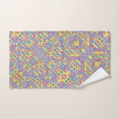 Sudoku One-Modern Bauhaus Geometric Pattern Bad Handdoek (Handdoek)
