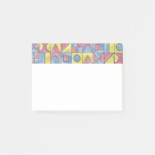 Sudoku One-Modern Minimalistische Bauhaus Geometri Post-it® Notes