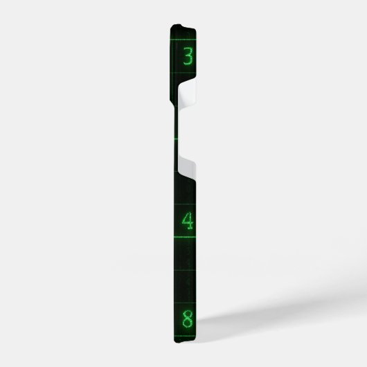 Sudoku-ontwerp - Mind It iPhone Hoesje (Linkerkant)