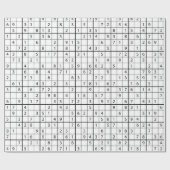 Sudoku-patroon Cadeaupapier (Vlak)