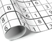 Sudoku-patroon Cadeaupapier (Rol Hoek)