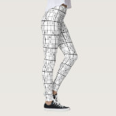 Sudoku-patroon Leggings (Rechts)