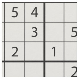 Sudoku-patroon Stof