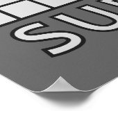 SUDOKU poster (Hoek)