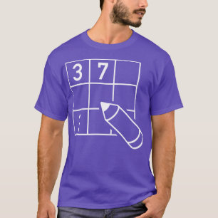 Sudoku puzzel 5 t-shirt