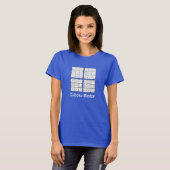 Sudoku Puzzels Ontwerp T-shirt (Voorkant volledig)