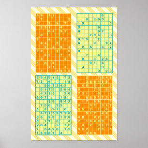 Sudoku Puzzels Poster