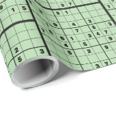 Sudoku Puzzle Design inpakpapier (Rol Hoek)